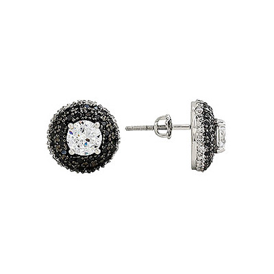 Серебряные серьги Ювелирное изделие 80414