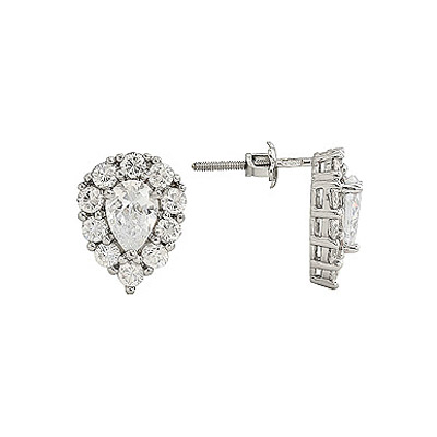 Серебряные серьги Ювелирное изделие 80426