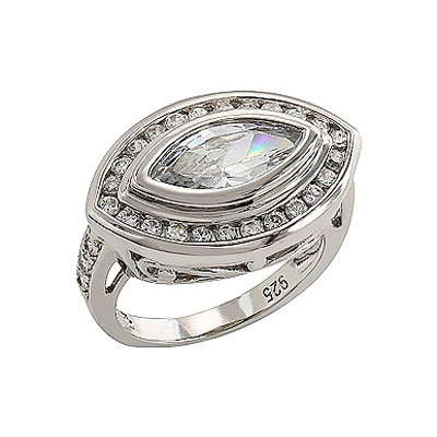 

Серебряное кольцо 80556