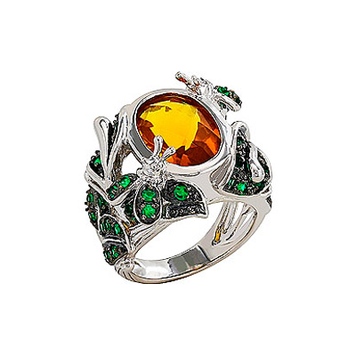 

Серебряное кольцо 80560