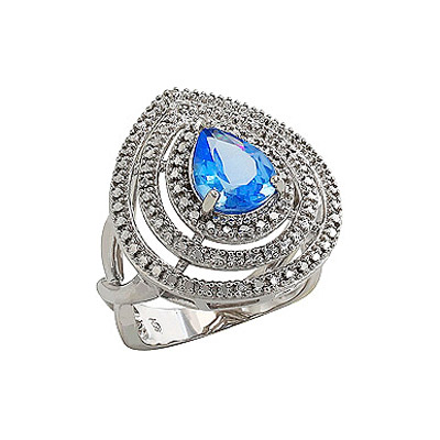 

Серебряное кольцо 80562