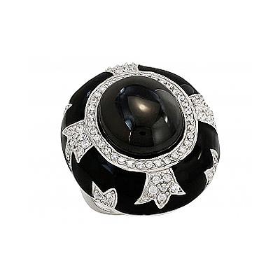 

Серебряное кольцо 82575