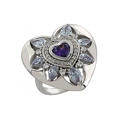 Серебряное кольцо Ювелирное изделие 82774