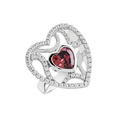 

Серебряное кольцо 82783
