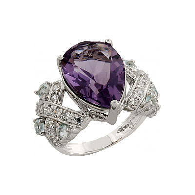 

Серебряное кольцо 83462