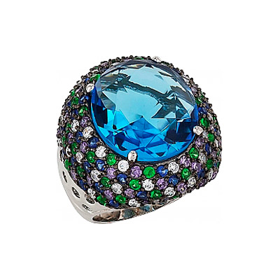 Серебряное кольцо Ювелирное изделие 99617