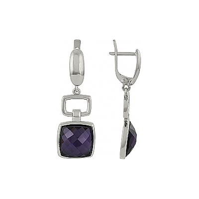 Серебряные серьги Ювелирное изделие 99774