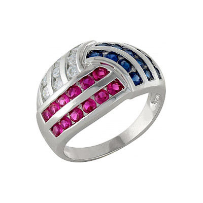

Серебряное кольцо 99922