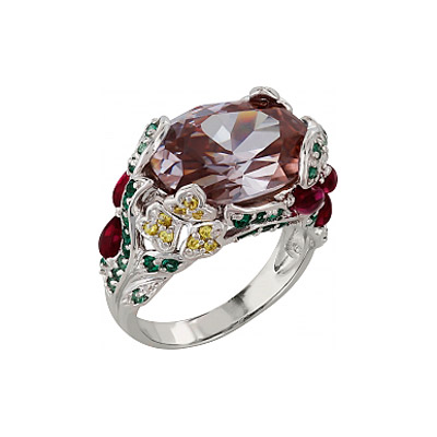 

Серебряное кольцо 99930