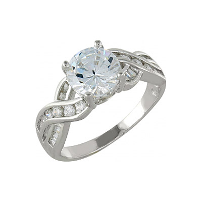 

Серебряное кольцо 99931