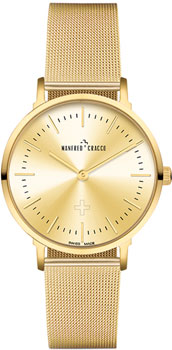 

Швейцарские наручные женские часы Manfred Cracco 34008LM. Коллекция Vega