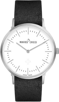 

Швейцарские наручные мужские часы Manfred Cracco 40002GL. Коллекция Morris