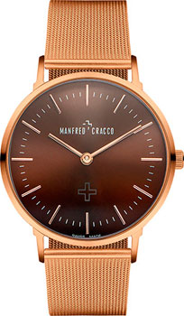 

Швейцарские наручные мужские часы Manfred Cracco 40010GM. Коллекция Vega
