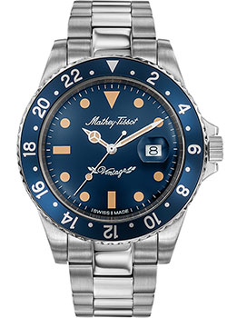

Швейцарские наручные мужские часы Mathey-Tissot H901MABU. Коллекция Rolly