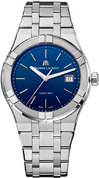 

Швейцарские наручные мужские часы Maurice Lacroix AI1108-SS002-430-1. Коллекция Aikon