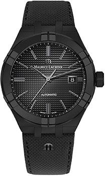 

Швейцарские наручные мужские часы Maurice Lacroix AI6008-PVB01-330-1. Коллекция Aikon