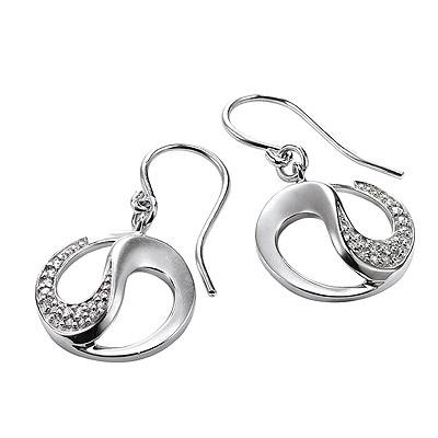 Серебряные серьги Ювелирное изделие M0526E_90_03