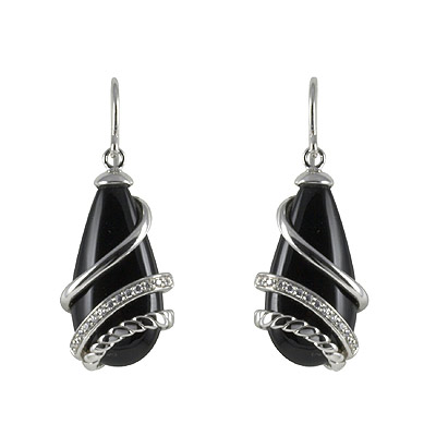Серебряные серьги Ювелирное изделие M0586E_90_41