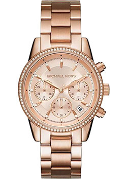 fashion наручные  женские часы Michael Kors MK6357. Коллекция Ritz - фото 1