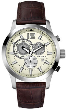 

Швейцарские наручные мужские часы Nautica A15549G. Коллекция Chrono
