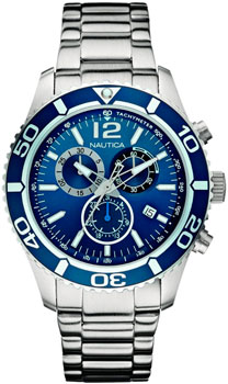 

Швейцарские наручные мужские часы Nautica A16665G. Коллекция Chrono