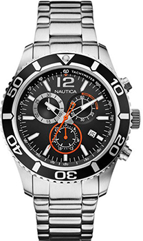 

Швейцарские наручные мужские часы Nautica A16666G. Коллекция Chrono