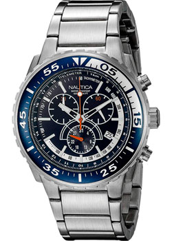 

Швейцарские наручные мужские часы Nautica N16655G. Коллекция NST 700