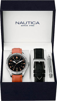 

Швейцарские наручные мужские часы Nautica NAD11018G. Коллекция Analog