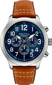 

Швейцарские наручные мужские часы Nautica NAD14531G. Коллекция Chrono