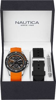 

Швейцарские наручные мужские часы Nautica NAD14534G. Коллекция Multifunction