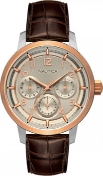 

Швейцарские наручные мужские часы Nautica NAD14538G. Коллекция Multifunction