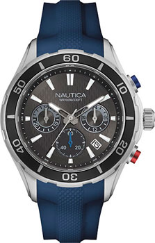 

Швейцарские наручные мужские часы Nautica NAD15518G. Коллекция Chrono