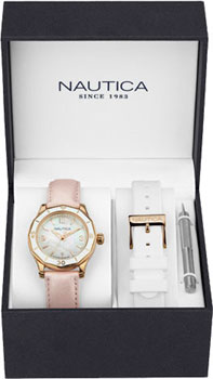 

Швейцарские наручные женские часы Nautica NAD16006L. Коллекция Analog