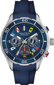 

Швейцарские наручные мужские часы Nautica NAD16534G. Коллекция Chrono