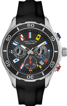 

Швейцарские наручные мужские часы Nautica NAD16537G. Коллекция Chrono