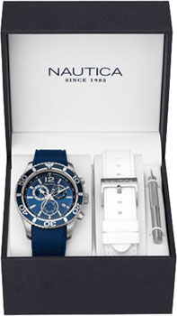 

Швейцарские наручные мужские часы Nautica NAD16551G. Коллекция Chrono