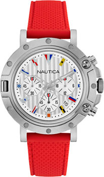 

Швейцарские наручные мужские часы Nautica NAD17528G. Коллекция Chrono