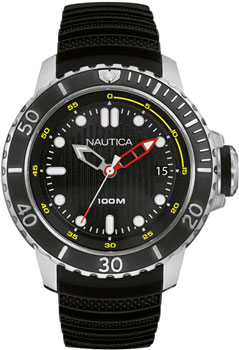 

Швейцарские наручные мужские часы Nautica NAD18519G. Коллекция Sport