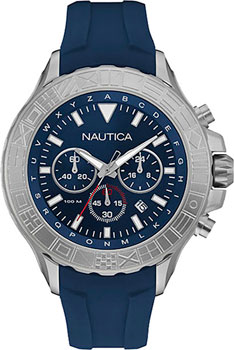 

Швейцарские наручные мужские часы Nautica NAD18534G. Коллекция Chrono