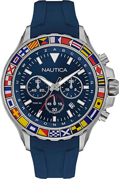 

Швейцарские наручные мужские часы Nautica NAD19562G. Коллекция Chrono