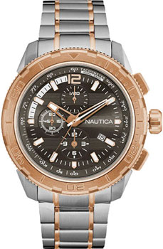 

Швейцарские наручные мужские часы Nautica NAD26503G. Коллекция Chrono