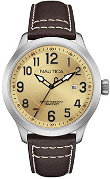 

Швейцарские наручные мужские часы Nautica NAI10006G. Коллекция Analog