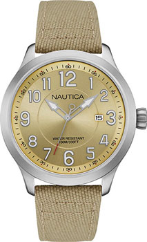 

Швейцарские наручные мужские часы Nautica NAI10500G. Коллекция Analog