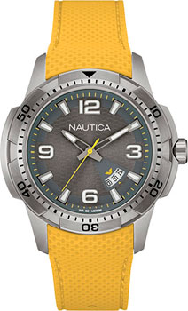 

Швейцарские наручные мужские часы Nautica NAI12520G. Коллекция Analog