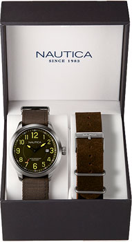 

Швейцарские наручные мужские часы Nautica NAI12525G. Коллекция Sport