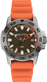 

Швейцарские наручные мужские часы Nautica NAI12529G. Коллекция Sport