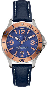

Швейцарские наручные мужские часы Nautica NAI13000M. Коллекция Analog