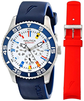 

Швейцарские наручные мужские часы Nautica NAI13502G. Коллекция Multifunction