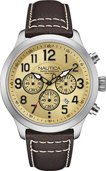 

Швейцарские наручные мужские часы Nautica NAI14518G. Коллекция Chrono
