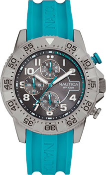

Швейцарские наручные мужские часы Nautica NAI16511G. Коллекция Chrono